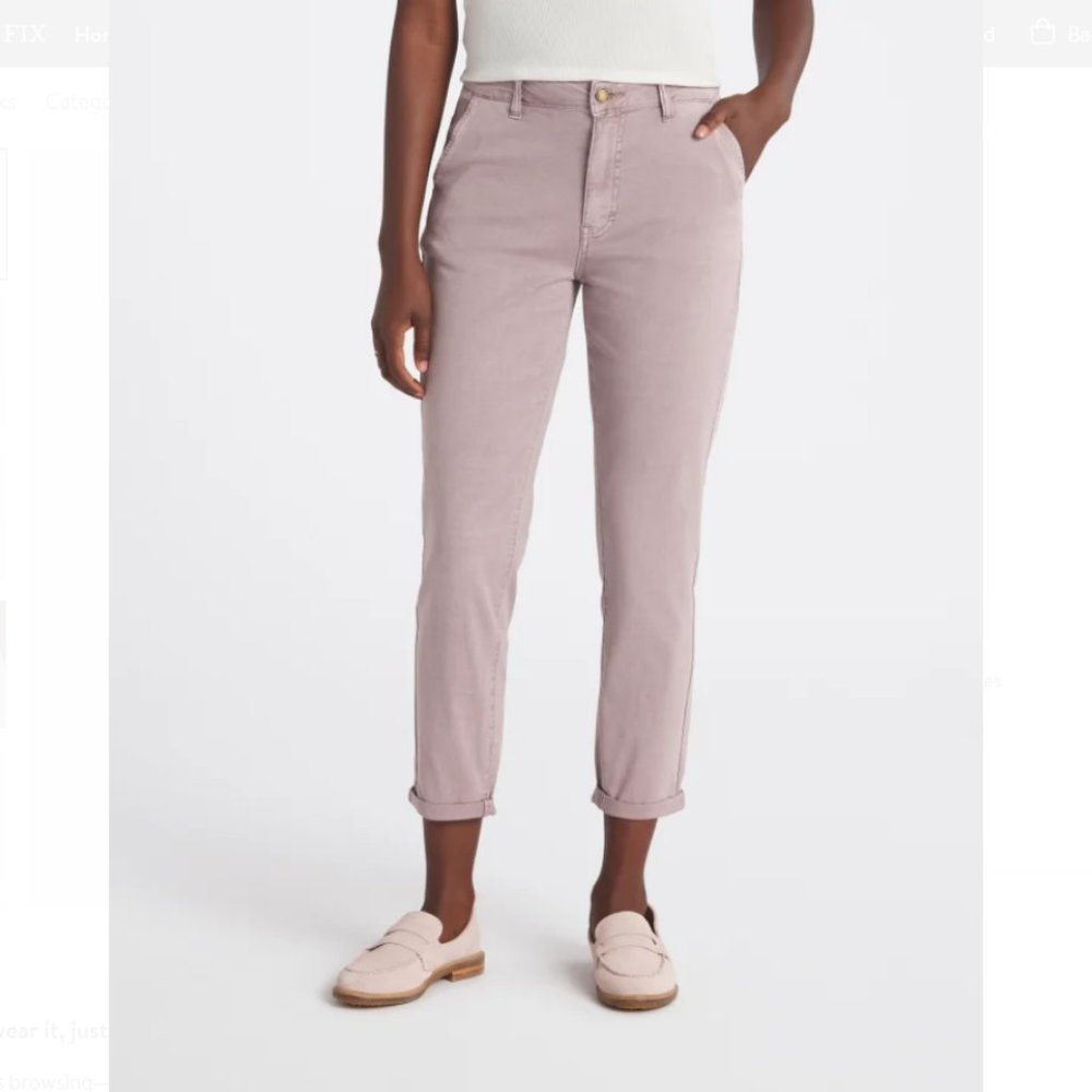 Cosmic Blue Love, Moriah Straight Leg Pant, Size 10, Light Purple, NWT